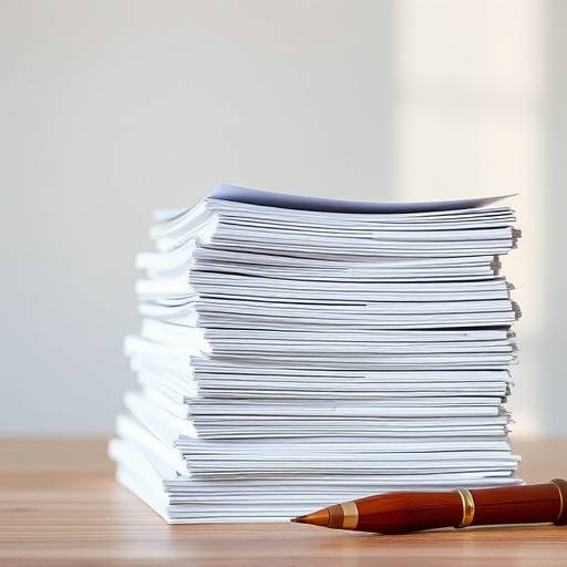 An image depicting legal documents, symbolizing the Terms and Conditions agreement.
