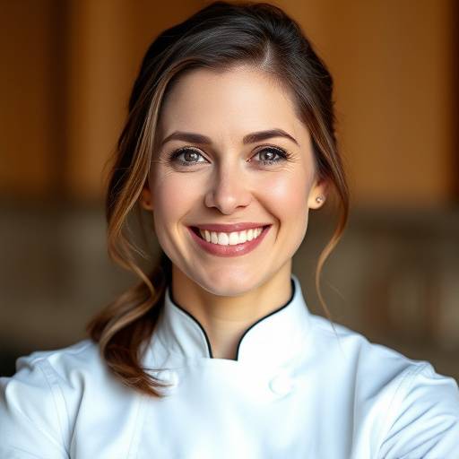 Headshot of Chef Isabella Rossi, co-founder of The Golden Spoon
