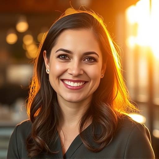 Headshot of Maria Gonzalez, restaurant manager at The Golden Spoon